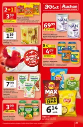 Gazetka promocyjna Auchan - Gazetka 30 Lat Hipermarket Auchan - Gazetka - ważna od 04.02 do 04.02.2026 - strona 25 - produkty: Ser, Ryż, Gerber, Mleko modyfikowane, Zupa, Beskidzki, BoboVita, Serek, Bajgle, Deser, Mleko