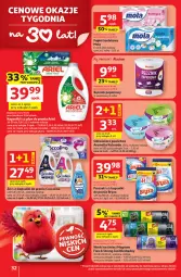 Gazetka promocyjna Auchan - Gazetka 30 Lat Hipermarket Auchan - Gazetka - ważna od 04.02 do 04.02.2026 - strona 32 - produkty: Jan Niezbędny, Coccolino, Papier, Worki na śmieci, Papier toaletowy, Ręcznik, Odświeżacz powietrza, Mola, Worki na śmiec, Kolorado, Bryza, Kapsułki do prania, Fa