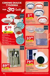 Gazetka promocyjna Auchan - Gazetka 30 Lat Hipermarket Auchan - Gazetka - ważna od 04.02 do 04.02.2026 - strona 36 - produkty: Ser, Por, Miseczka, Talerz, Deser, Miska
