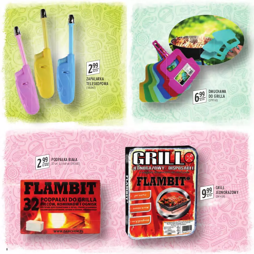 Gazetka promocyjna Stokrotka - Katalog łap okazję - ważna 14.07 do 27.07.2022 - strona 8 - produkty: Grill, Teleskop, Zapalarka