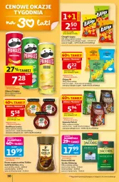 Gazetka promocyjna Auchan - Gazetka 30 Lat Hipermarket Auchan - Gazetka - ważna od 09.09 do 09.09.2026 - strona 30 - produkty: Tchibo, Kawa rozpuszczalna, Gin, Gra, Papryka, Chipsy, Kawa mielona, Kawa, Chrupki, Melvit, Konfitura, Pringles, Jacobs, Granola