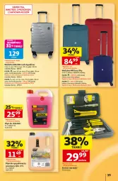 Gazetka promocyjna Auchan - Gazetka 30 Lat Hipermarket Auchan - Gazetka - ważna od 09.09 do 09.09.2026 - strona 39 - produkty: Walizka, Płyn do spryskiwaczy, Zestaw narzędzi, Płyn do chłodnic