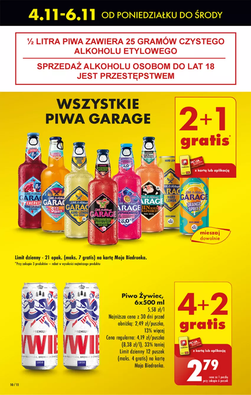 Gazetka promocyjna Biedronka - Od poniedzialku - ważna 04.11 do 09.11.2024 - strona 10 - produkty: Dron, Gra, Piwa, Piwo, Sok