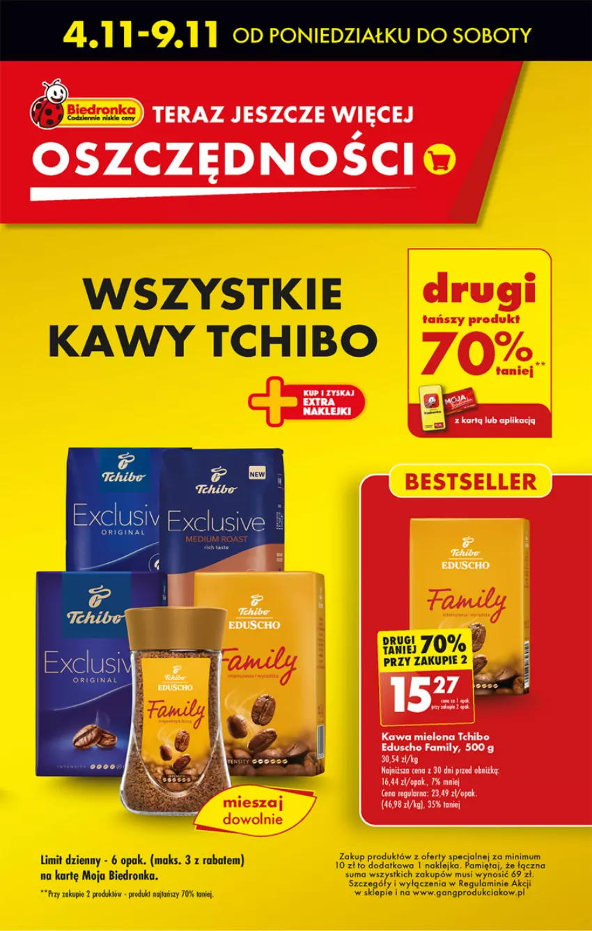 Gazetka promocyjna Biedronka - Od poniedzialku - ważna 04.11 do 09.11.2024 - strona 9 - produkty: Dron, Fa, Klej, Mięta, Mus, Tchibo, Tera