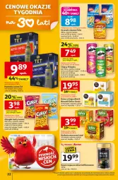 Gazetka promocyjna Auchan - Gazetka 30 Lat Hipermarket Auchan - Gazetka - ważna od 18.02 do 18.02.2026 - strona 22 - produkty: Kawa rozpuszczalna, Orzeszki, Chipsy, Kawa, Herbata czarna, Chrupki, Loyd, Dolce Gusto, Pringles, Lorenz, Felix, Orzeszki ziemne, Herbata, Herbata owocowa
