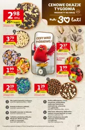 Gazetka promocyjna Auchan - Gazetka 30 Lat Hipermarket Auchan - Gazetka - ważna od 18.02 do 18.02.2026 - strona 27 - produkty: Mus, Cukier, Dinozaur, Cukierki czekoladowe, Karp, Wafle, Danio, Cukierki, Wagi, Gala, Kakao