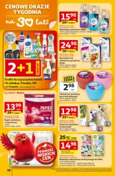 Gazetka promocyjna Auchan - Gazetka 30 Lat Hipermarket Auchan - Gazetka - ważna od 18.02 do 18.02.2026 - strona 30 - produkty: Frosch, Cif, Papier, Air Wick, Tran, Papier toaletowy, Odświeżacz powietrza, Kolorado, Sidolux