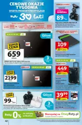 Gazetka promocyjna Auchan - Gazetka 30 Lat Hipermarket Auchan - Gazetka - ważna od 18.02 do 18.02.2026 - strona 42 - produkty: LED TV, Top, Acer, Pendrive, Philips, Słuchawki, Mikrofon, Dysk przenośny, Słuchawki bezprzewodowe, Kamera, Silan, Manta, PLATINET, Akumulator, Fa