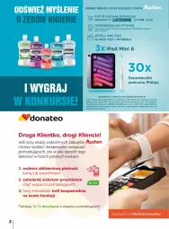 Gazetka promocyjna Auchan - Gazetka Wiosenne korzyści Hipermarket Auchan - Gazetka - ważna od 26.04 do 26.04.2023 - strona 2 - produkty: Piec, Gra, Listerine, Philips, Kosz, Szczoteczka soniczna, Mięta, Szczoteczka