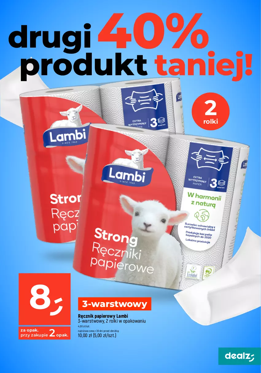 Gazetka promocyjna Dealz - MAKE A DEALZ - ważna 14.03 do 20.03.2024 - strona 37 - produkty: Chusteczki, Dzieci, Papier, Ręcznik, Rolki