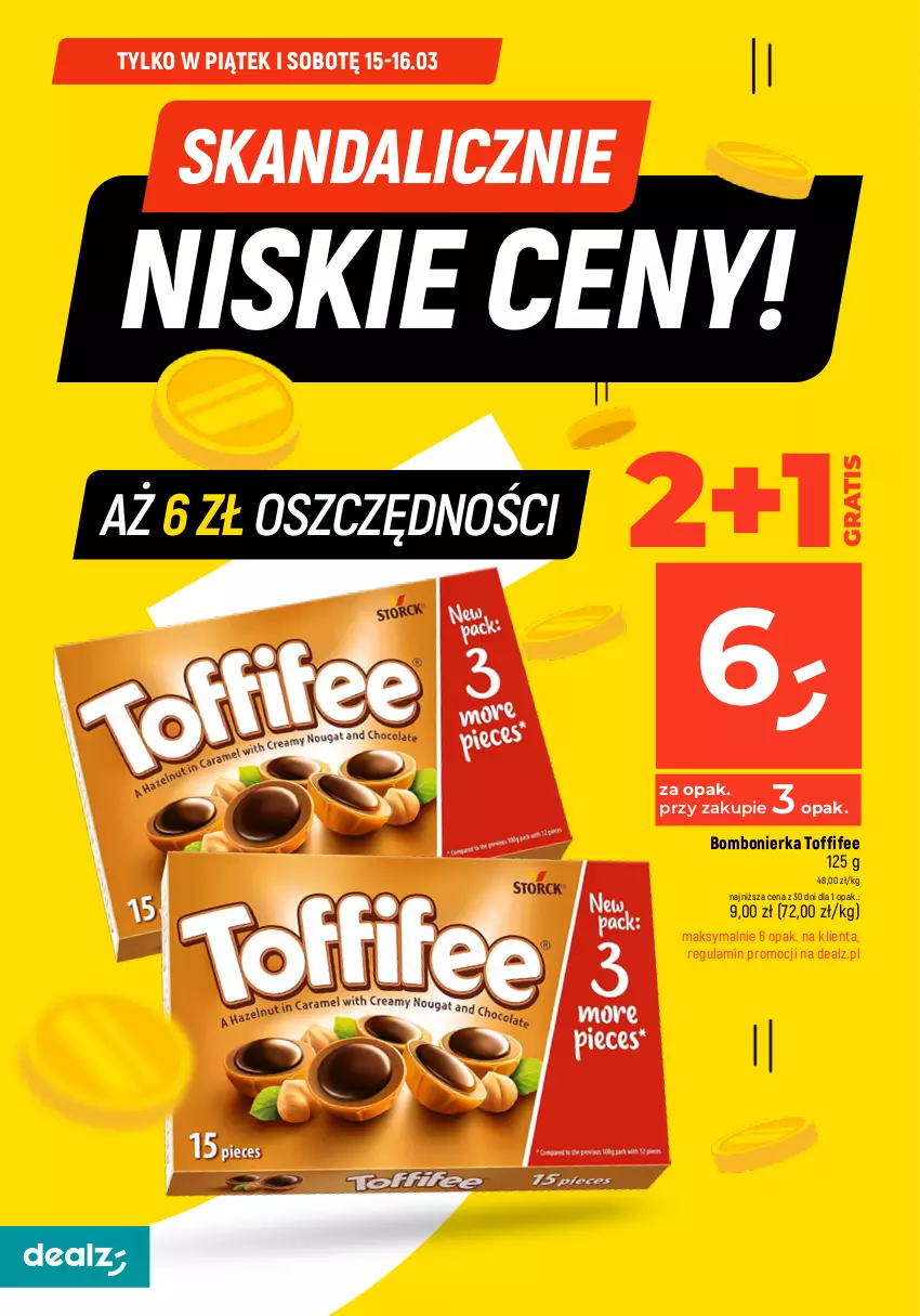 Gazetka promocyjna Dealz - MAKE A DEALZ - ważna 14.03 do 20.03.2024 - strona 4 - produkty: Gra, Makaron, Sos, Sos do makaronu, Toffifee