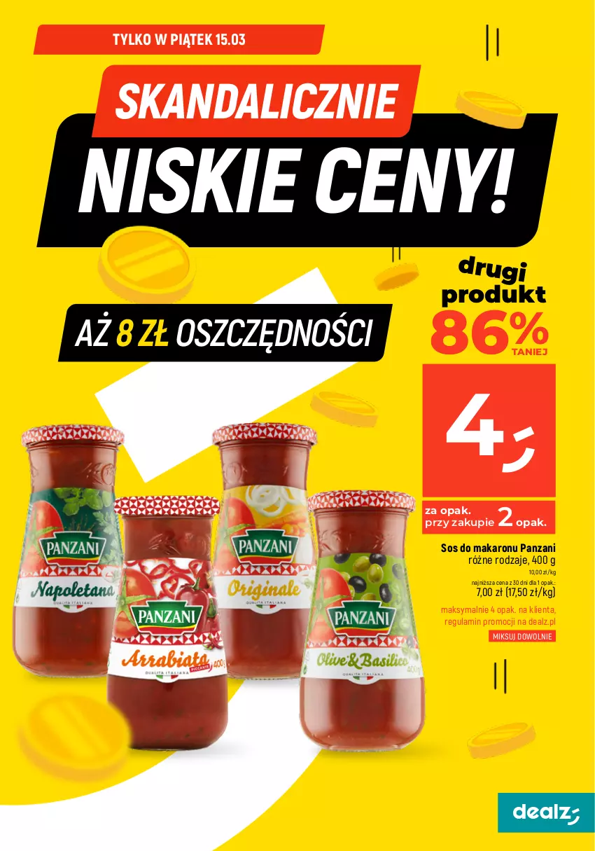 Gazetka promocyjna Dealz - MAKE A DEALZ - ważna 14.03 do 20.03.2024 - strona 5 - produkty: Gra, Makaron, Sos, Sos do makaronu, Toffifee