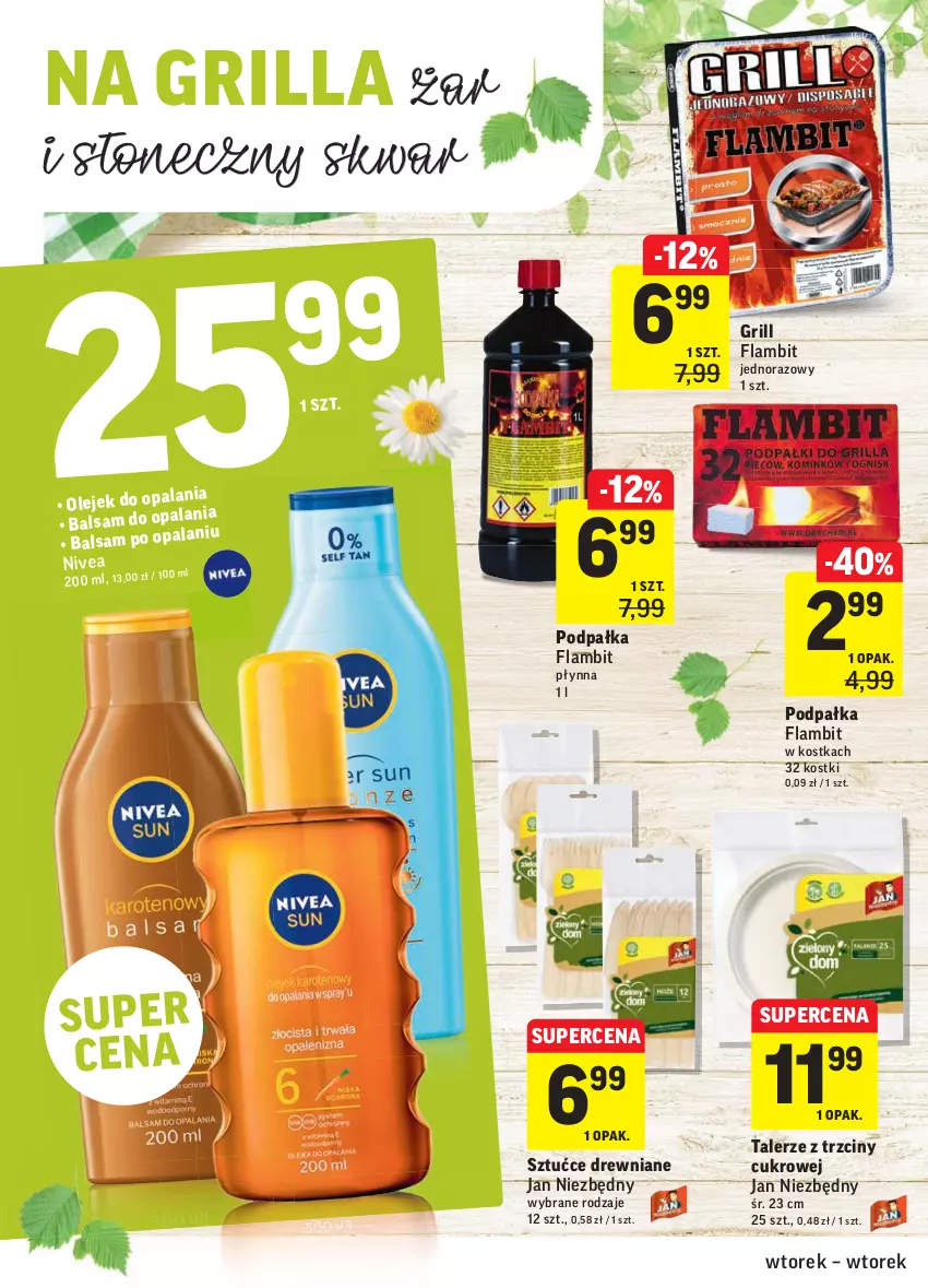 Gazetka promocyjna Intermarche - Grill majowy - ważna 27.04 do 04.05.2021 - strona 10 - produkty: Grill, Jan Niezbędny, Nivea, Olej, Talerz