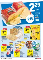 Gazetka promocyjna Intermarche - Grill majowy - Gazetka - ważna od 04.05 do 04.05.2021 - strona 27 - produkty: Ser, Gra, Danone, Sejdamer, Serek kanapkowy, Serek, Hochland, Danio, Lazur