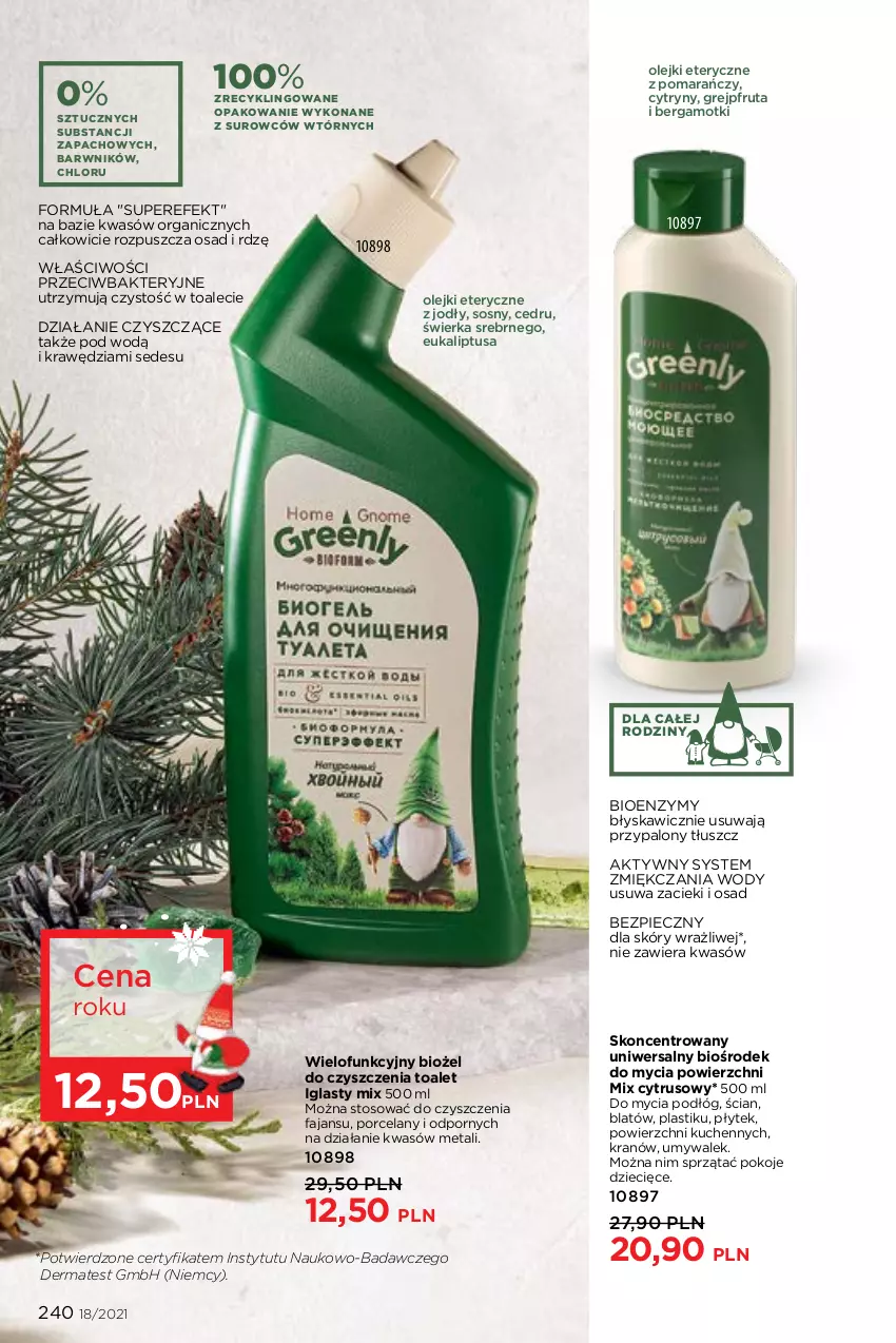 Gazetka promocyjna Faberlic - Gazetka - ważna 06.12 do 26.12.2021 - strona 240 - produkty: Cytryny, Dzieci, Fa, Grejpfrut, Olej, Piec, Por, Sos