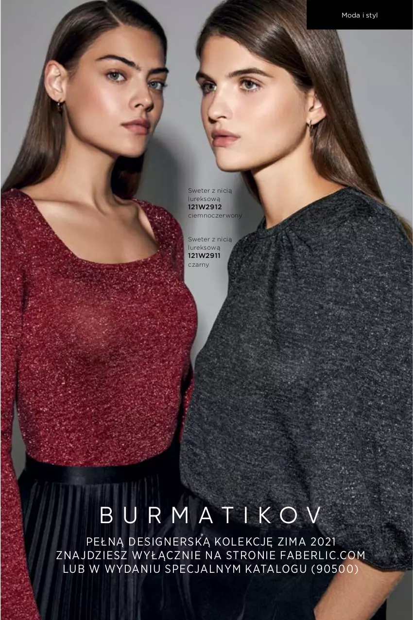 Gazetka promocyjna Faberlic - Gazetka - ważna 06.12 do 26.12.2021 - strona 297 - produkty: Fa, Moda, Sweter