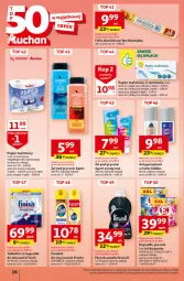 Gazetka promocyjna Auchan - Gazetka Aktywność na świeżym powietrzu! Hipermarket Auchan - Gazetka - ważna od 17.04 do 17.04.2024 - strona 16 - produkty: Płyn do prania, Jan Niezbędny, Top, Inka, Papier, Finish, Tablet, Adidas, Papier toaletowy, Rolki, Perwoll, Zmywarki, Pronto, Antyperspirant, Folia aluminiowa