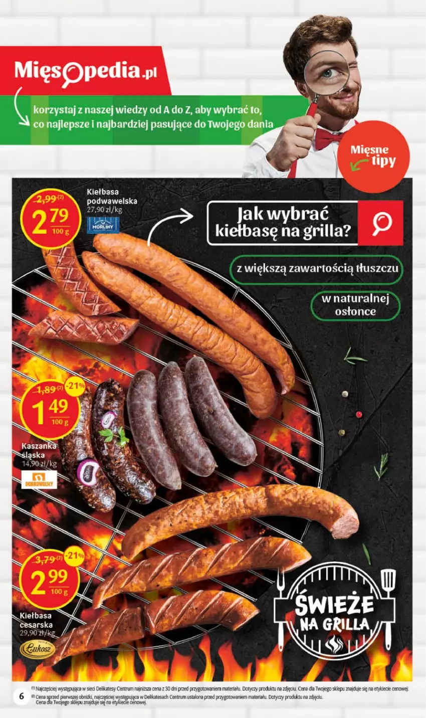 Gazetka promocyjna Delikatesy Centrum - Gazetka DC18 - ważna 11.05 do 17.05.2023 - strona 6 - produkty: Grill, Kasza, Kiełbasa, Kiełbasa podwawelska, Rum, Wawel