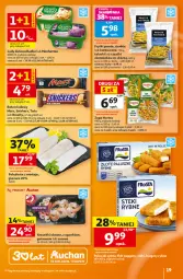 Gazetka promocyjna Auchan - Gazetka 30 Lat Hipermarket Auchan - Gazetka - ważna od 12.08 do 12.08.2026 - strona 19 - produkty: Glazura, Zupa, Bounty, Twix, Snickers, Lody, Mars, Zielona Budka, Krewetki, Baton, Mintaj, Frytki, Wagi, Lazur, Hortex