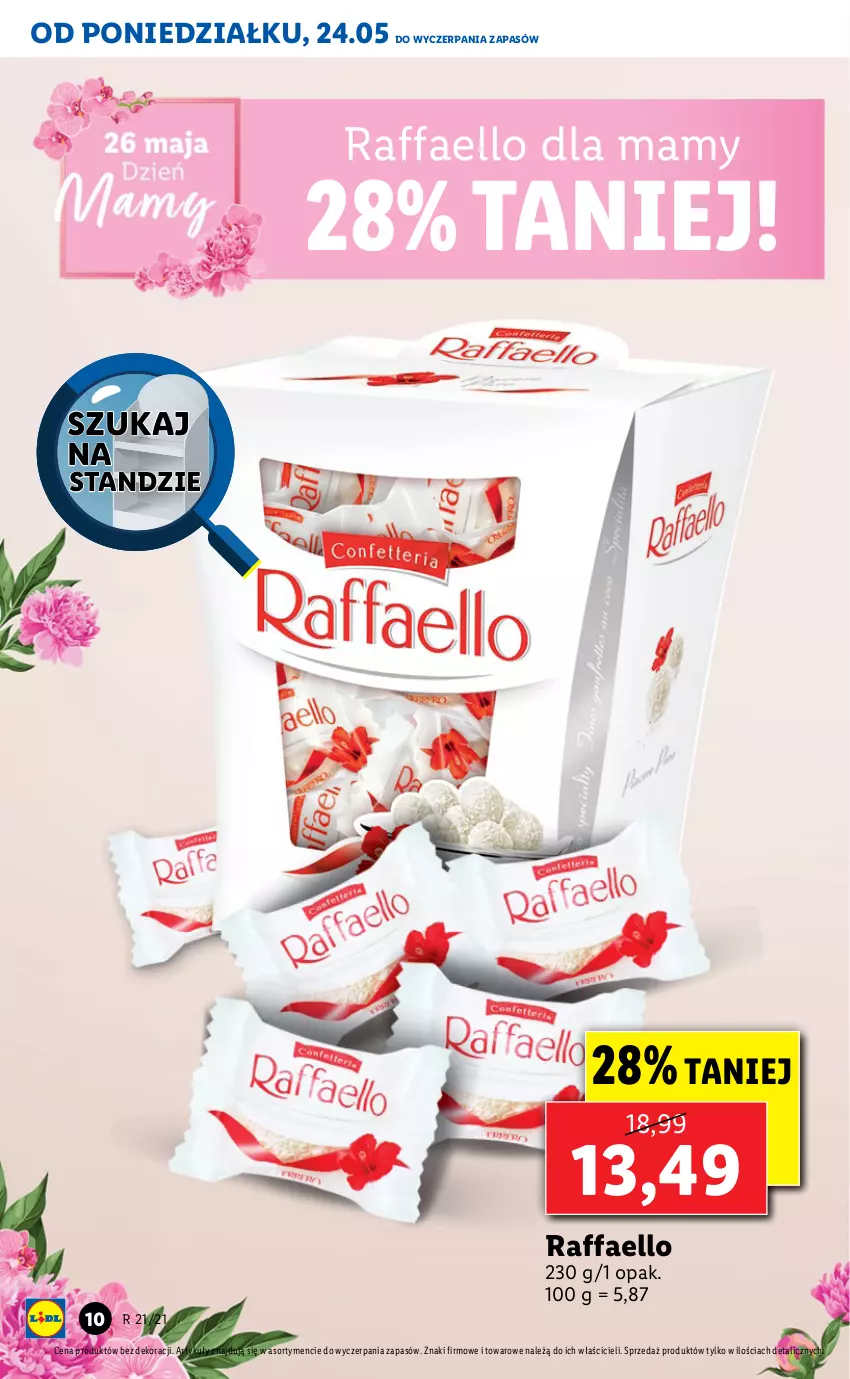 Gazetka promocyjna Lidl - GAZETKA - ważna 24.05 do 26.05.2021 - strona 10 - produkty: Fa, Raffaello