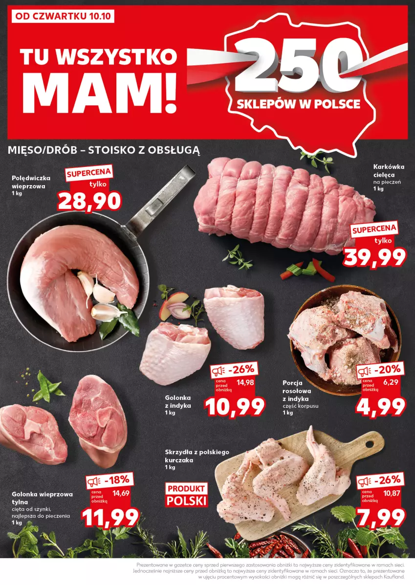 Gazetka promocyjna Kaufland - Kaufland - ważna 14.10 do 16.10.2024 - strona 18 - produkty: Drób, Golonka z indyka, Kurczak, Mięso, Piec