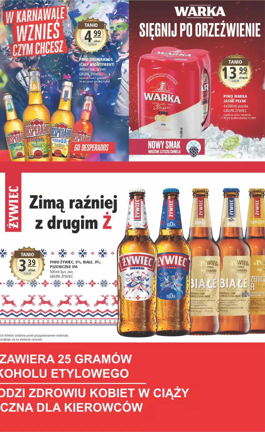 Gazetka promocyjna Arhelan - Gazetka - ważna 27.01 do 05.02.2023 - strona 15 - produkty: Desperados, Piwo, Warka