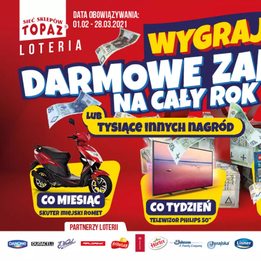 Gazetka promocyjna Topaz - Gazetka - ważna 01.02 do 28.03.2021 - strona 2 - produkty: Philips, Telewizor