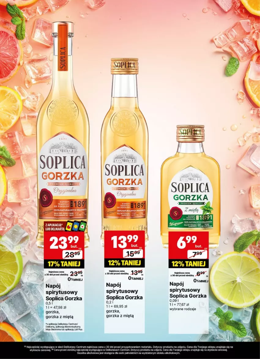 Gazetka promocyjna Delikatesy Centrum - Delibarek DC30-DC31 - ważna 21.07 do 03.08.2025 - strona 11 - produkty: Dron, EPEE, Napój, Rum, Soplica