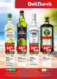 Gazetka promocyjna Delikatesy Centrum - Delibarek DC30-DC31 - Gazetka - ważna od 03.08 do 03.08.2025 - strona 1 - produkty: Rum, Cif, Jagermeister, Rama, Bell, Soplica, Dron, Wódka, Whisky, Napój, Likier