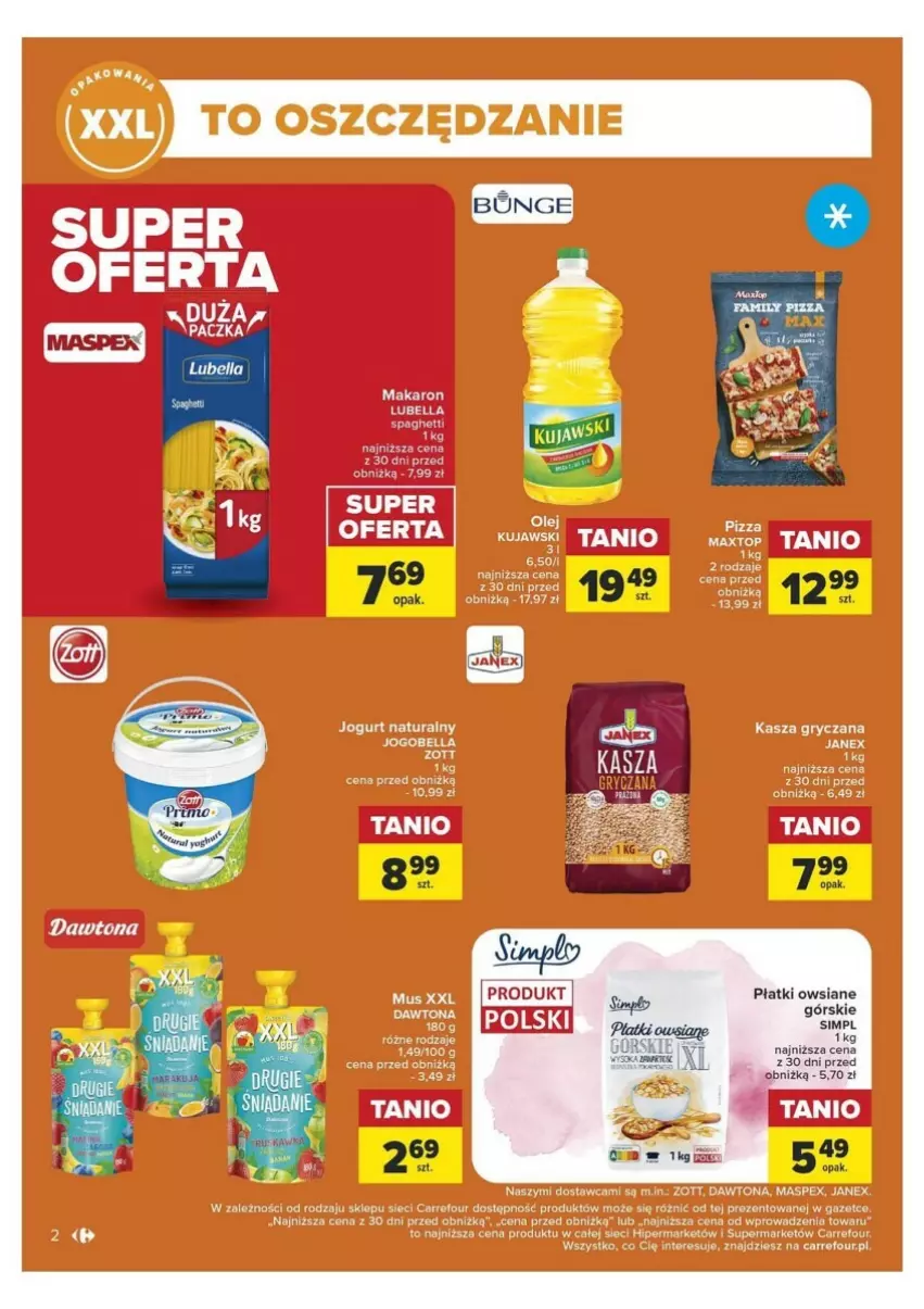 Gazetka promocyjna Carrefour - ważna 09.01 do 20.01.2024 - strona 34 - produkty: Płatki owsiane