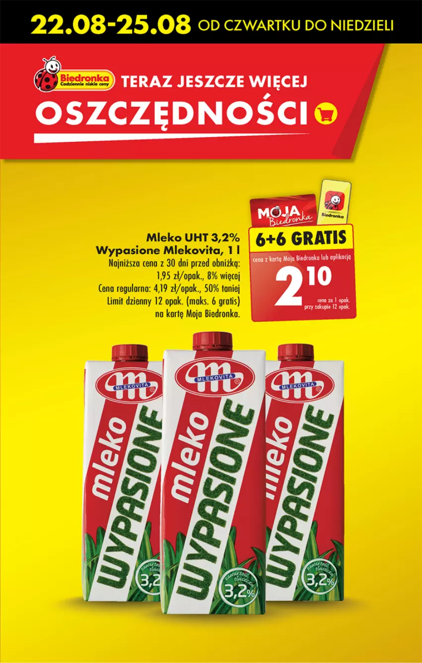 Gazetka promocyjna Biedronka - Od czwartku - ważna 22.08 do 28.08.2024 - strona 4 - produkty: Dron, Gra, Mleko, Mlekovita, Tera