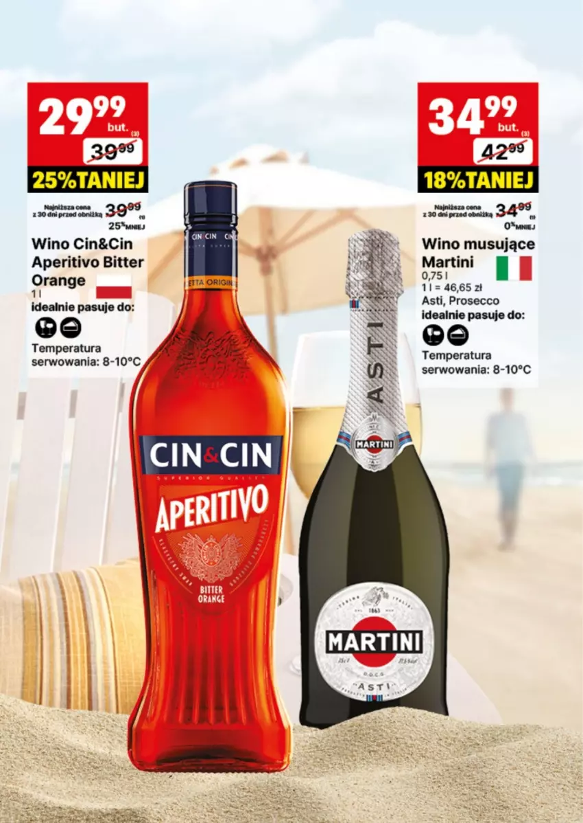 Gazetka promocyjna Delikatesy Centrum - DeliBarek DC31-DC32 - ważna 29.07 do 11.08.2024 - strona 6 - produkty: Martini, Mus, Prosecco, Ser, Wino, Wino musujące