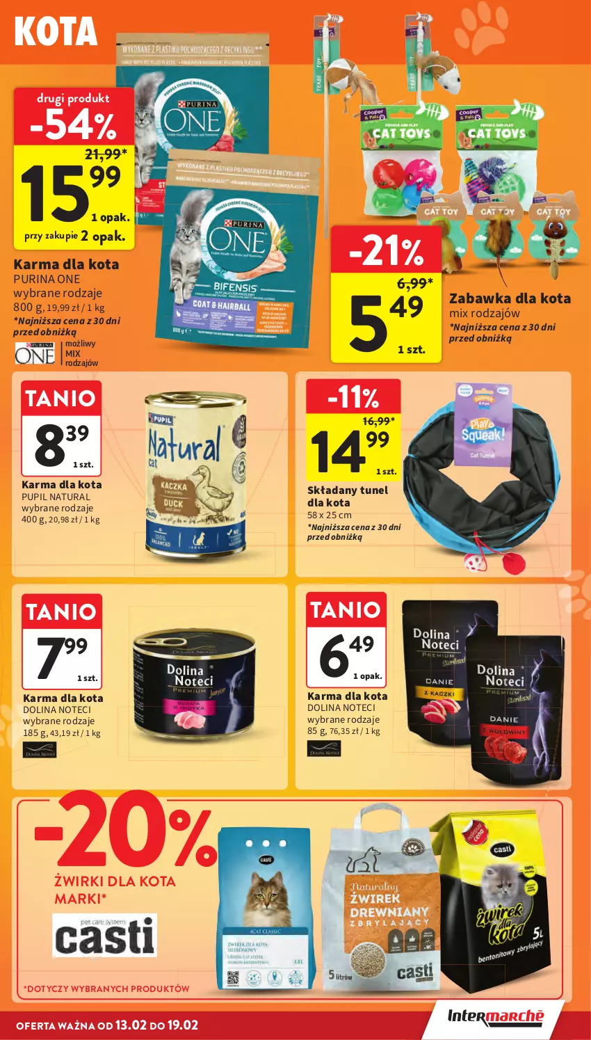 Gazetka promocyjna Intermarche - Gazetka Intermarche - ważna 13.02 do 19.02.2025 - strona 35 - produkty: Pur, Purina, Tunel, Zabawka