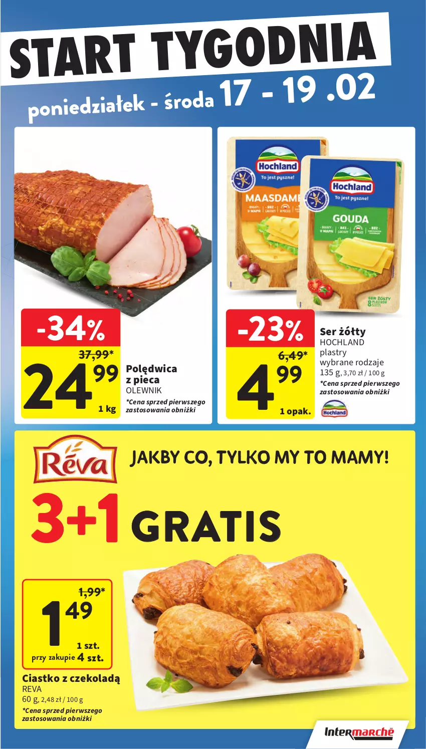 Gazetka promocyjna Intermarche - Gazetka Intermarche - ważna 13.02 do 19.02.2025 - strona 39 - produkty: Gra, Hochland, Olewnik, Piec, Polędwica, Ser