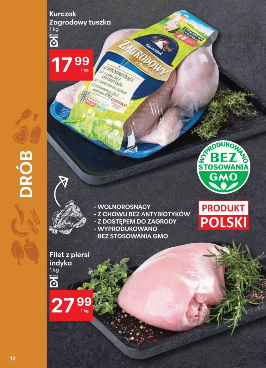 Gazetka promocyjna Delikatesy Centrum - Katalog LADA w Delikatesach Centrum od 19 sierpnia! 19.08-01.09.2024 - ważna 19.08 do 01.09.2024 - strona 12 - produkty: Filet z piersi indyka, Kurczak, Tusz