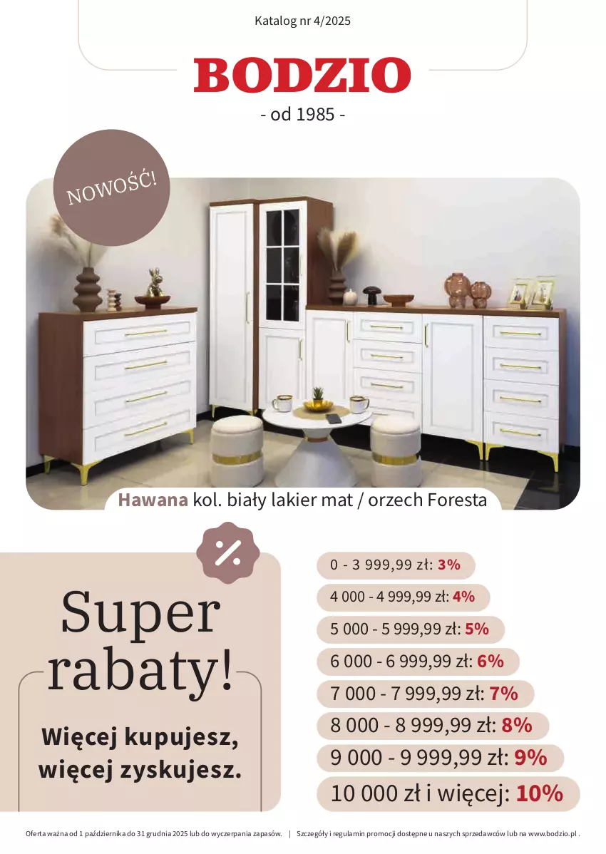 Gazetka promocyjna Bodzio - ważna 01.10 do 31.12.2025 - strona 1 - produkty: Lakier