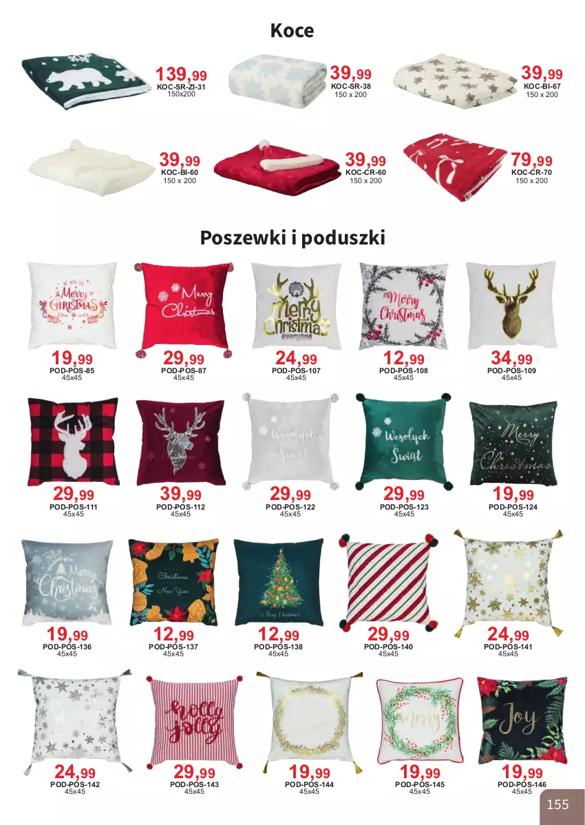 Gazetka promocyjna Bodzio - ważna 01.10 do 31.12.2025 - strona 155 - produkty: Koc