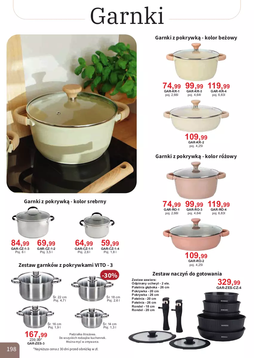 Gazetka promocyjna Bodzio - ważna 01.10 do 31.12.2025 - strona 198 - produkty: Patelnia, Rondel