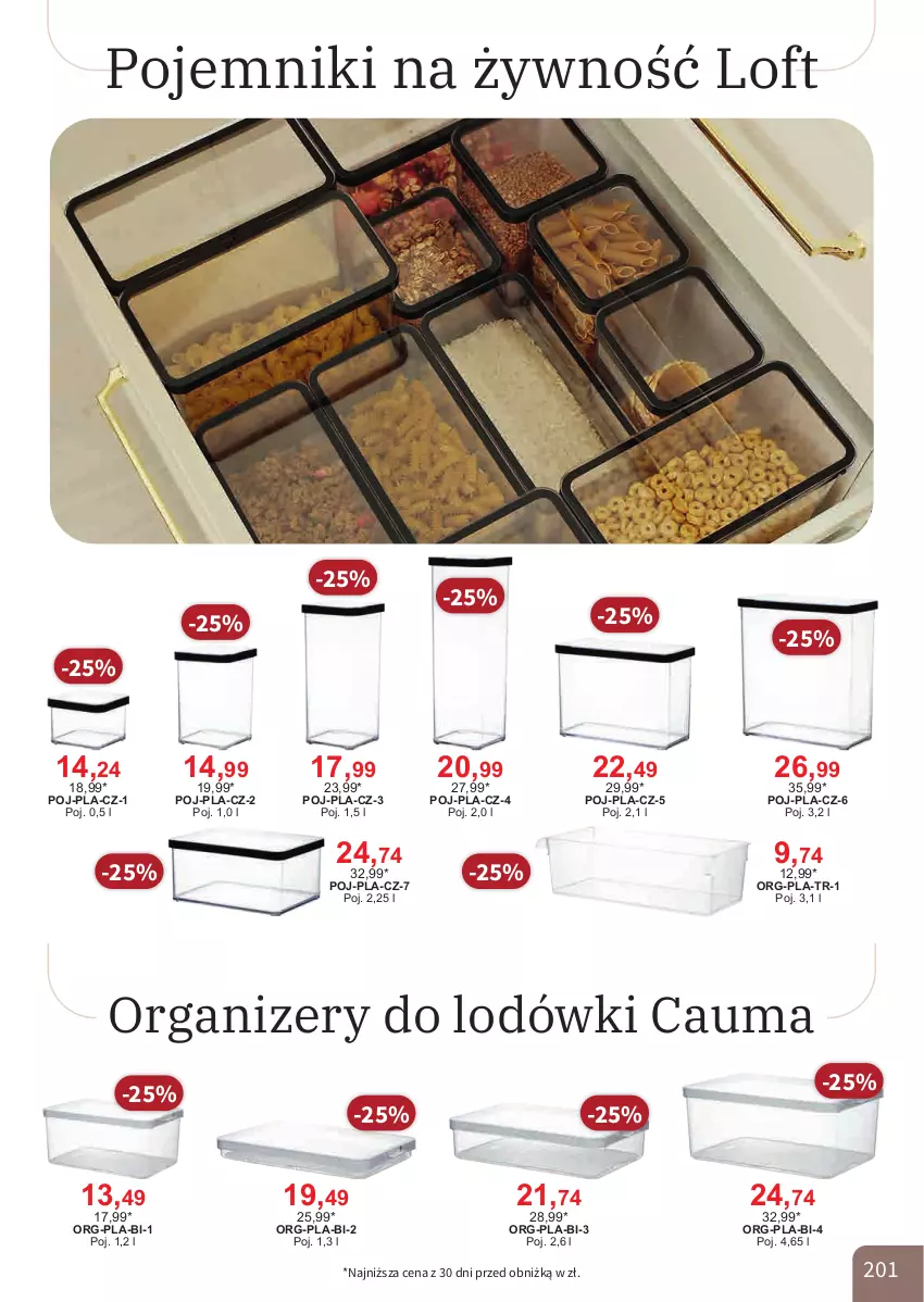 Gazetka promocyjna Bodzio - ważna 01.10 do 31.12.2025 - strona 201 - produkty: Organizer, Pojemnik
