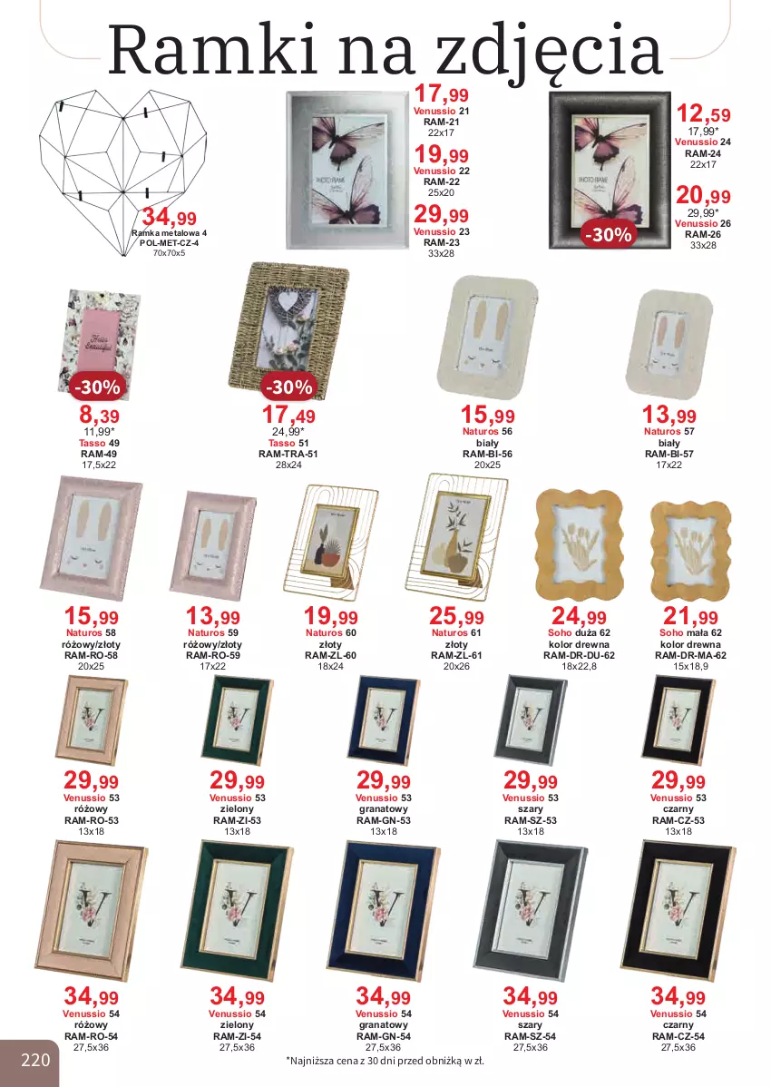 Gazetka promocyjna Bodzio - ważna 01.10 do 31.12.2025 - strona 220 - produkty: Gra, Granat, Ramka, Venus