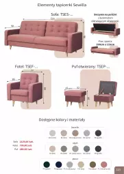 Gazetka promocyjna Bodzio - Gazetka - ważna od 31.12 do 31.12.2025 - strona 123 - produkty: Puf, Gra, Pościel, Granat, Sofa, Elementy tapicerki, Cappuccino, Fotel, Fa