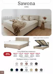 Gazetka promocyjna Bodzio - Gazetka - ważna od 31.12 do 31.12.2025 - strona 42 - produkty: Gra, Pościel, Granat, Pojemnik, Materac, Tera, Cappuccino