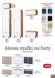Gazetka promocyjna Bodzio - Gazetka - ważna od 31.12 do 31.12.2025 - strona 81 - produkty: Gra, Buty, Półszafa, Granat, Klej, Szafka, Szafa, Siedzisko, Drzwi, Fa