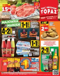 Gazetka promocyjna Topaz - Gazetka - Gazetka - ważna od 30.04 do 30.04.2025 - strona 1 - produkty: Piwa, Gra, Węgiel drzewny, Waga