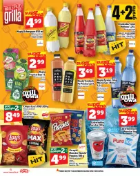 Gazetka promocyjna Topaz - Gazetka - Gazetka - ważna od 30.04 do 30.04.2025 - strona 6 - produkty: Top, Pur, Tropical, Chipsy, Chrupki, Oranżada, Schweppes, Hellena, Tymbark, Lorenz, Monster Munch, Napój, Hortex