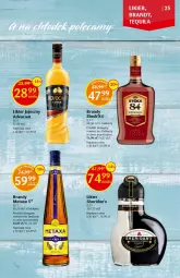 Gazetka promocyjna Delikatesy Centrum - DeliBarek DC10/DC11 - Gazetka - ważna od 22.03 do 22.03.2023 - strona 25 - produkty: Advocaat, Tequila, Metaxa, Sheridan's, Stock, Likier jajeczny, Brandy, Likier