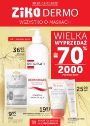 Gazetka promocyjna Ziko - 30.12-12.01.2021 - Gazetka - ważna od 12.01 do 12.01.2021 - strona 1 - produkty: Por, Cold Cream, Krem do rąk, Emolium, Vichy, Szampon, Maska, Avène