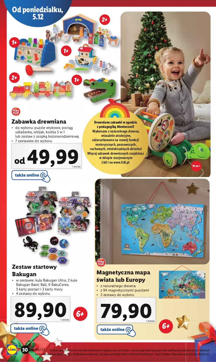 Gazetka promocyjna Lidl - GAZETKA - ważna 05.12 do 11.12.2022 - strona 30 - produkty: Intel, Monte, Pociąg, Puzzle, Układanka, Zabawka