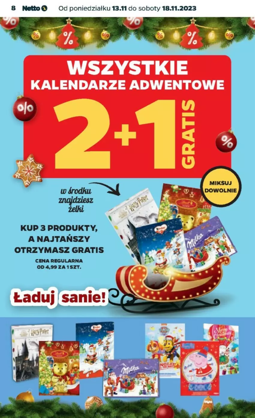 Gazetka promocyjna Netto - ważna 13.11 do 18.11.2023 - strona 24 - produkty: Gra, Kalendarz