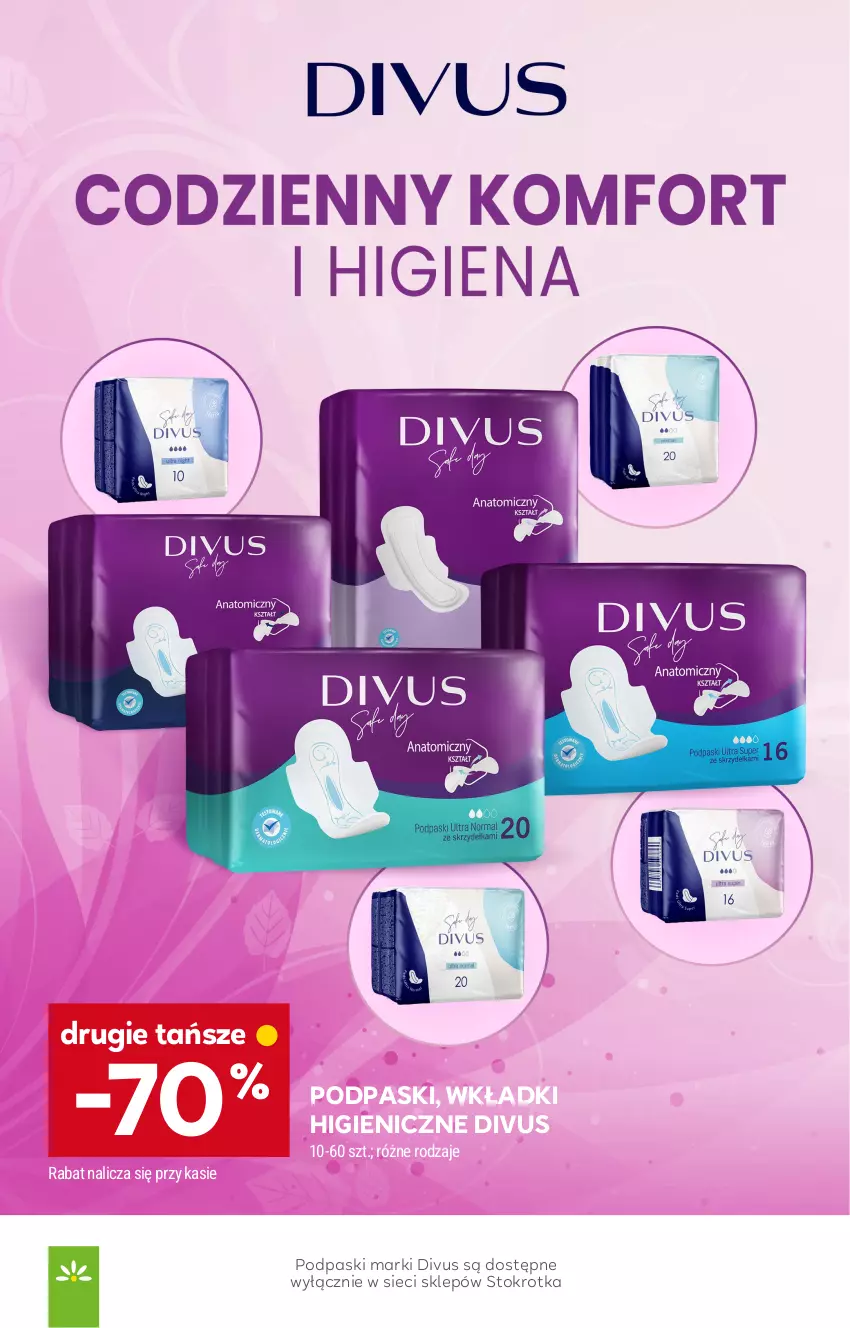 Gazetka promocyjna Stokrotka - Supermarket - ważna 26.03 do 01.04.2026 - strona 44 - produkty: Mięso, Optima, Owoce, Podpaski, Warzywa, Wkładki